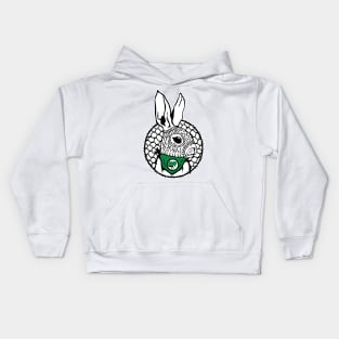 Rabbit Antifa Animal Liberation Front Kids Hoodie